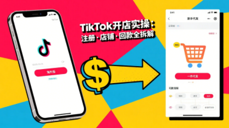 大熊跨境·TikTok从开店到投流的进阶课-得贵网赚